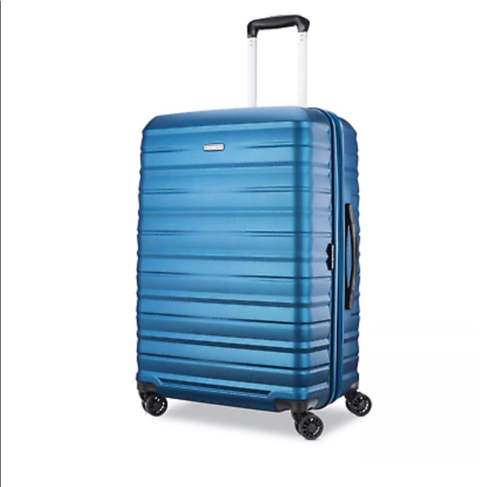 Samsonite spinner hard shell NEW w tag suitcase